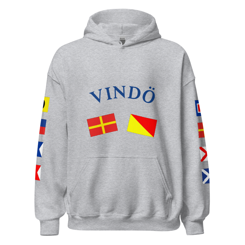 VINDÖ HOODIE GRÅ