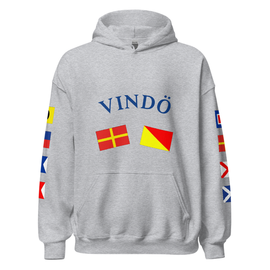 VINDÖ HOODIE GRÅ