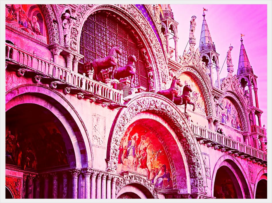 Venice Pink Wallart